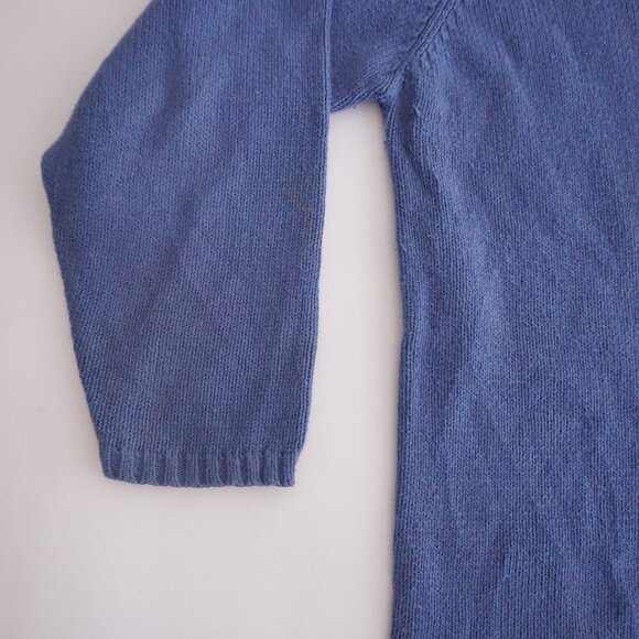 Navy Star Patterned Women's Sweater - Picture 7 of 9